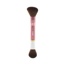 DUO CHEEK BRUSH-25 (BROCHA DE MAQUILLAJE CON DOBLE PUNTA)